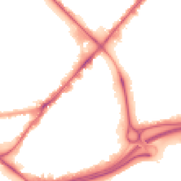 Night-time road noise heatmap for HU9 1HW