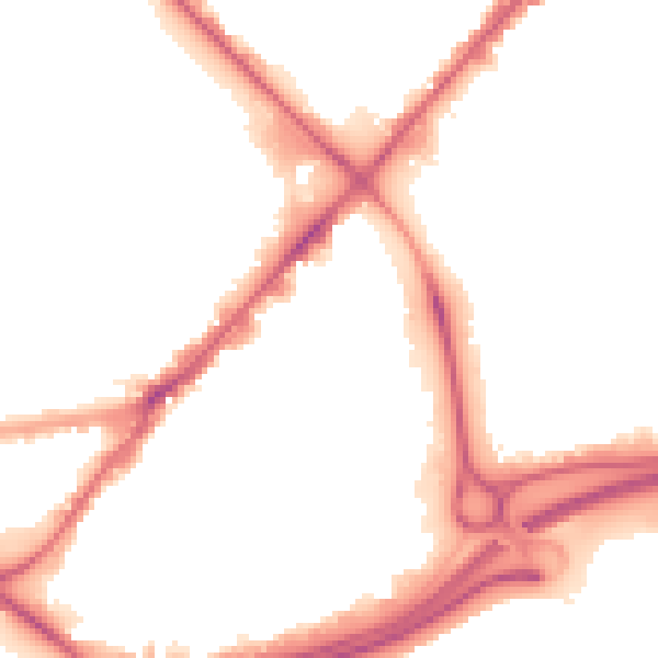 Night-time road noise heatmap for HU9 1JL