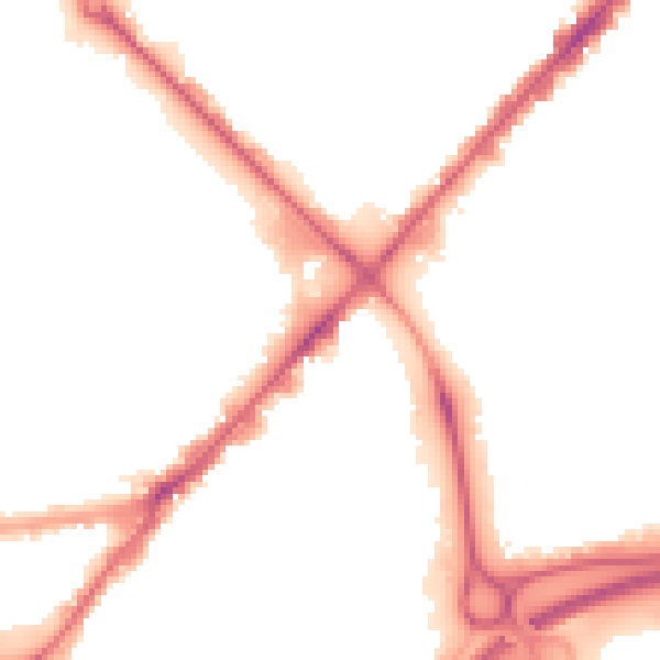 Night-time road noise heatmap for HU9 1JP