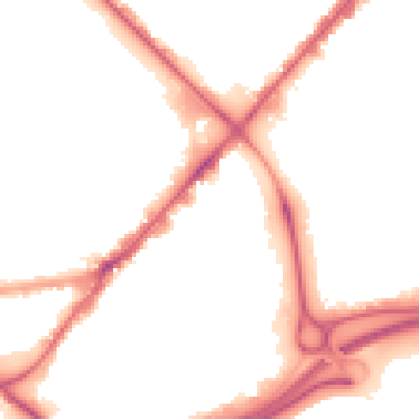 Night-time road noise heatmap for HU9 1JQ