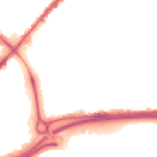 Night-time road noise heatmap for HU9 2AE
