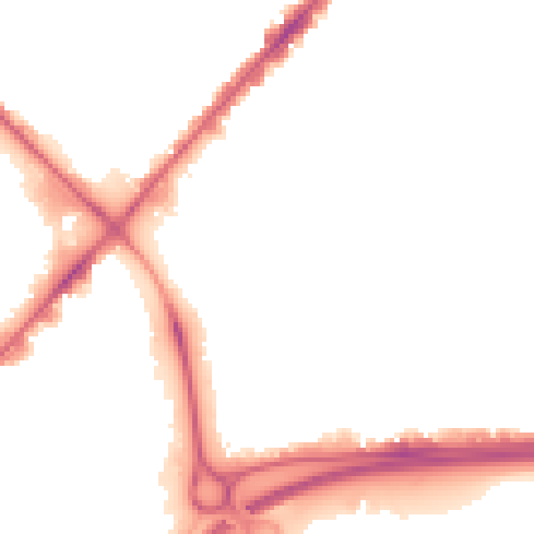 Night-time road noise heatmap for HU9 2AY