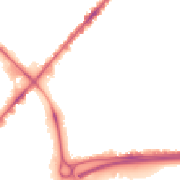 Night-time road noise heatmap for HU9 2BA