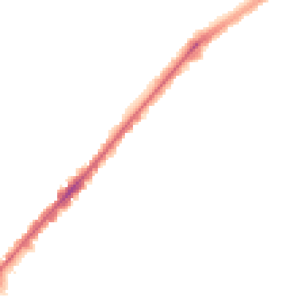 Night-time road noise heatmap for HU9 2NY