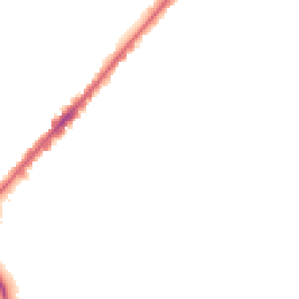 Night-time road noise heatmap for HU9 2QJ