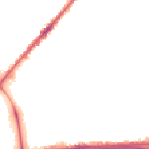 Night-time road noise heatmap for HU9 2RE