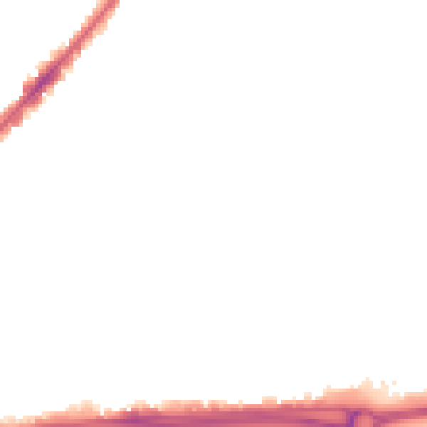 Night-time road noise heatmap for HU9 2RZ