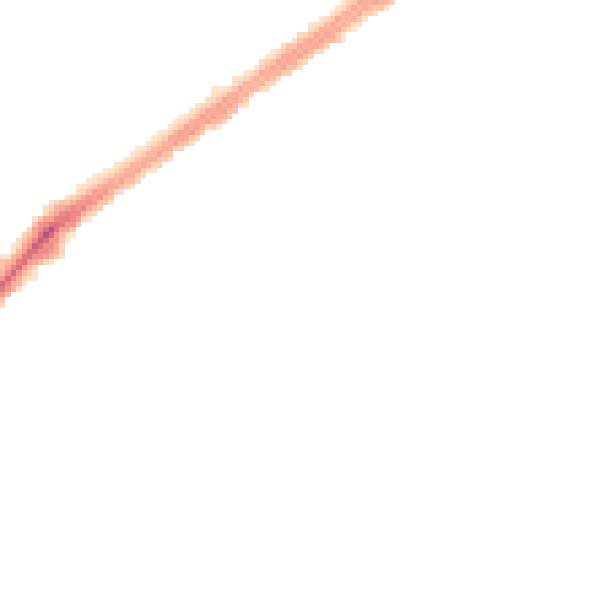 Night-time road noise heatmap for HU9 3EE
