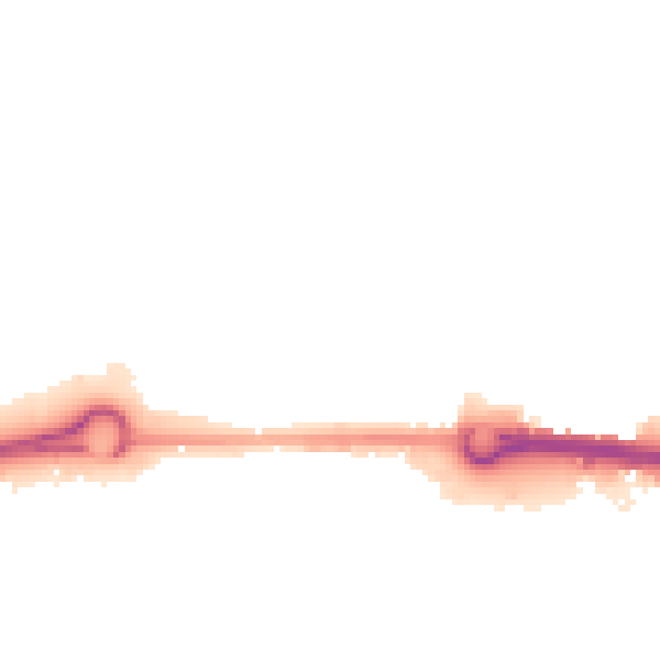 Night-time road noise heatmap for HU9 5QT