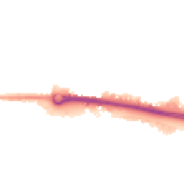 Night-time road noise heatmap for HU9 5RH