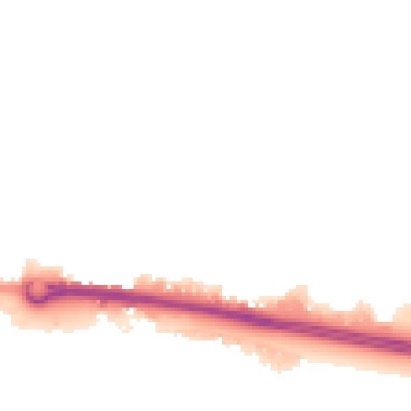 Night-time road noise heatmap for HU9 5RL