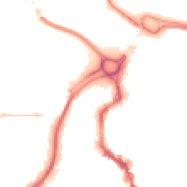 Night-time road noise heatmap for HX1 1YS
