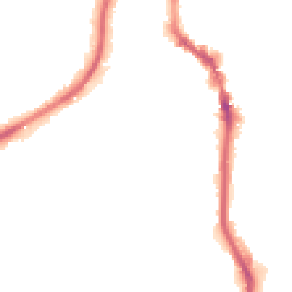 Night-time road noise heatmap for HX1 2BA