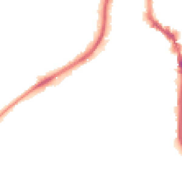 Night-time road noise heatmap for HX1 2ER