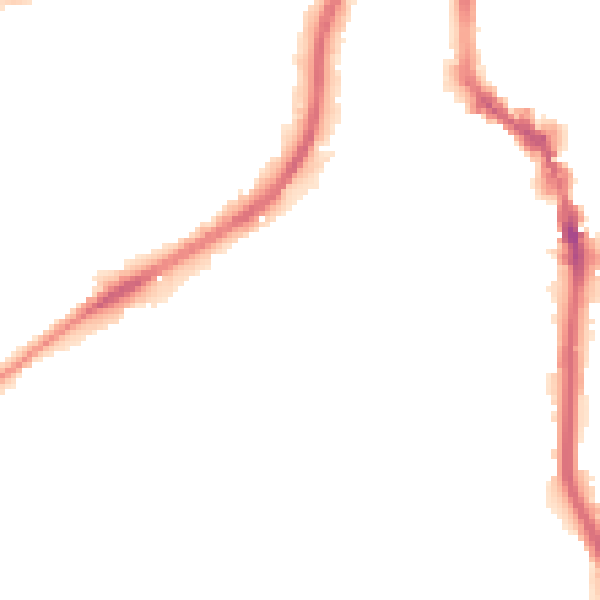 Night-time road noise heatmap for HX1 2EW