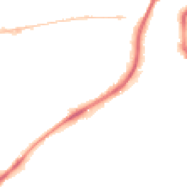 Night-time road noise heatmap for HX1 2HH