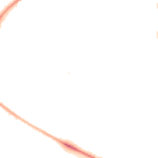 Night-time road noise heatmap for HX1 2JH