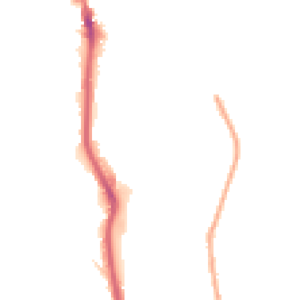 Night-time road noise heatmap for HX1 2NA
