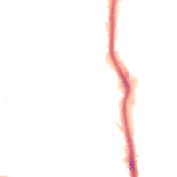 Night-time road noise heatmap for HX1 2NZ