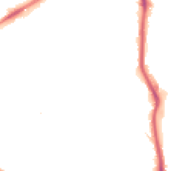 Night-time road noise heatmap for HX1 2YN