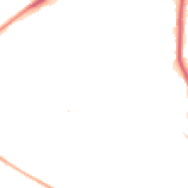 Night-time road noise heatmap for HX1 2YQ