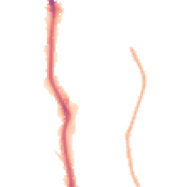 Night-time road noise heatmap for HX1 2YZ