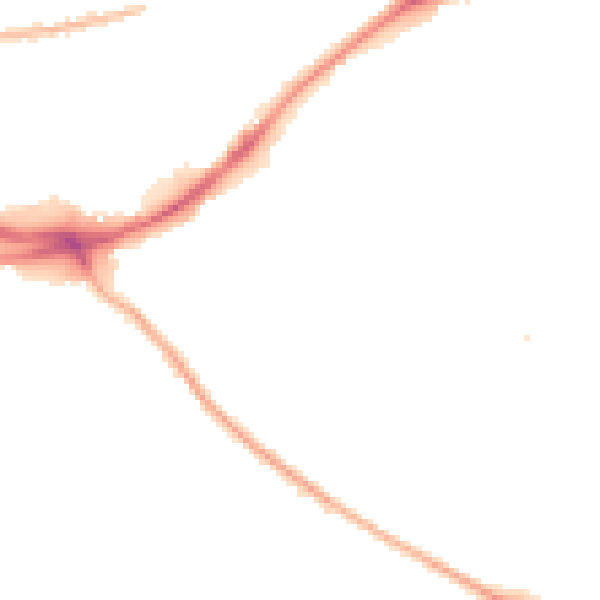 Night-time road noise heatmap for HX1 3EY