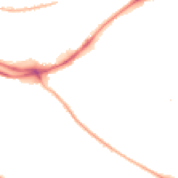 Night-time road noise heatmap for HX1 3HE