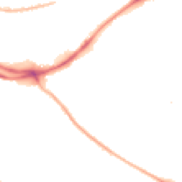 Night-time road noise heatmap for HX1 3HF