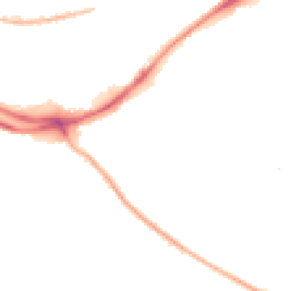 Night-time road noise heatmap for HX1 3HG