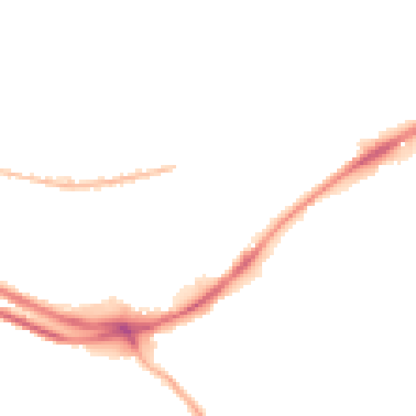 Night-time road noise heatmap for HX1 3NU