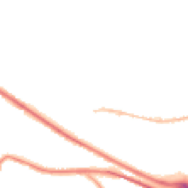 Night-time road noise heatmap for HX1 3UJ