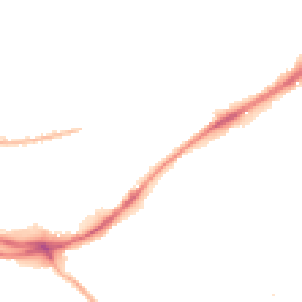 Night-time road noise heatmap for HX1 3XG
