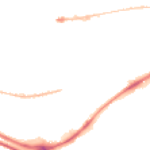 Night-time road noise heatmap for HX1 3XS