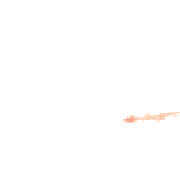 Night-time road noise heatmap for HX1 4JL