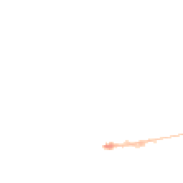 Night-time road noise heatmap for HX1 4RX