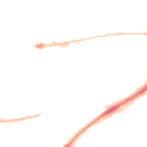 Night-time road noise heatmap for HX1 5EG