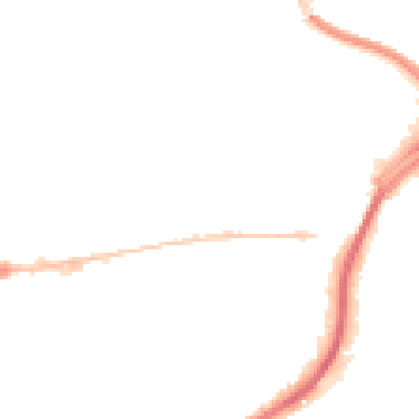 Night-time road noise heatmap for HX1 5LJ