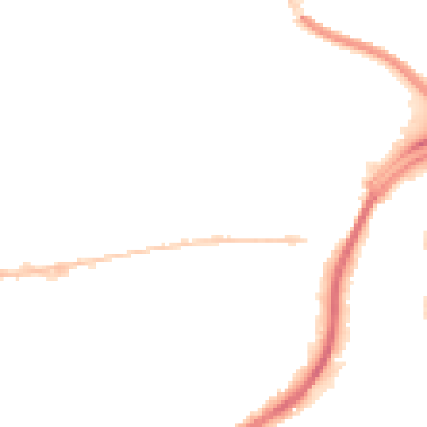 Night-time road noise heatmap for HX1 5LL