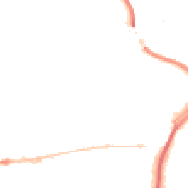 Night-time road noise heatmap for HX1 5NP