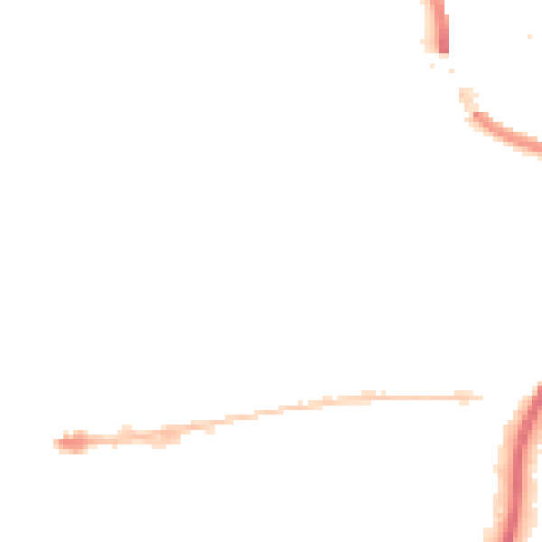 Night-time road noise heatmap for HX1 5PN