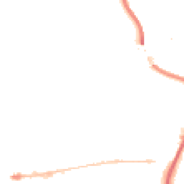 Night-time road noise heatmap for HX1 5RE