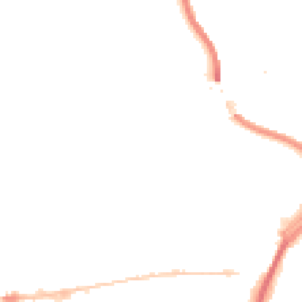 Night-time road noise heatmap for HX1 5RS