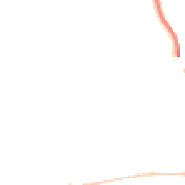 Night-time road noise heatmap for HX1 5SA