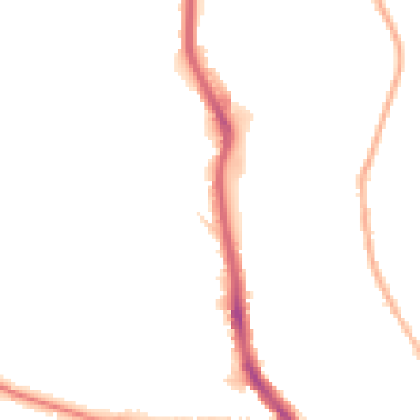 Night-time road noise heatmap for HX3 0AE
