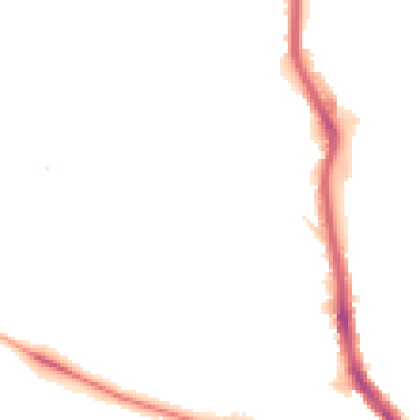 Night-time road noise heatmap for HX3 0BB