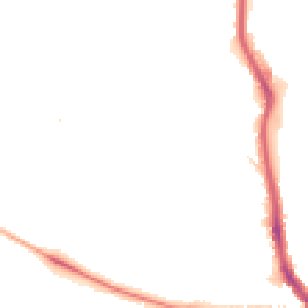 Night-time road noise heatmap for HX3 0DJ