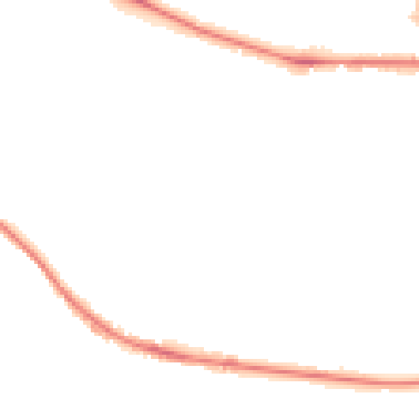 Night-time road noise heatmap for HX3 0JY