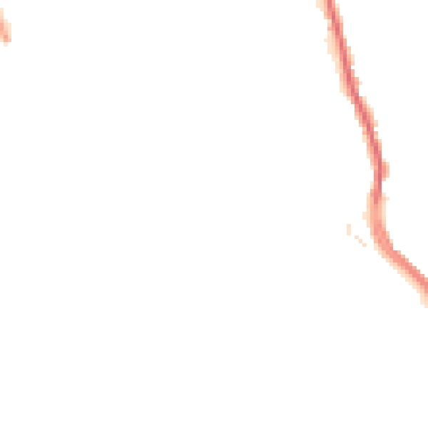 Night-time road noise heatmap for HX3 5HY