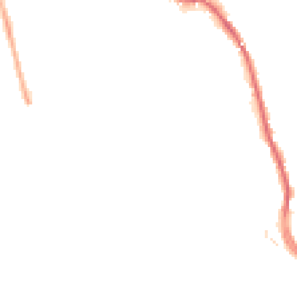 Night-time road noise heatmap for HX3 5PH